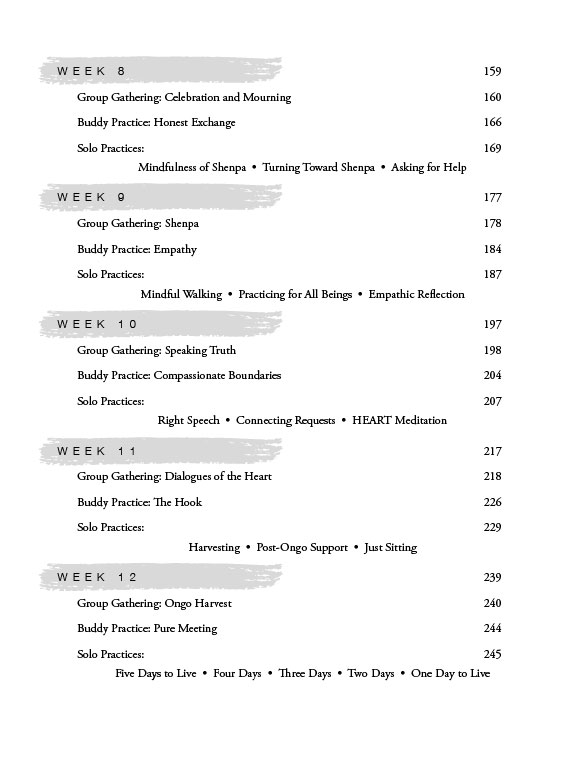 The Ongo Book Table of Contents 3