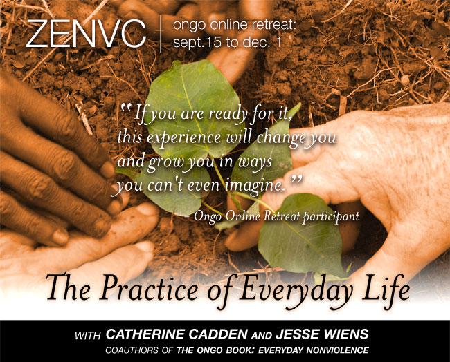 Ongo Online Retreat with Catherine Cadden and Jesse Wiens - September 15 to December 1, 2019